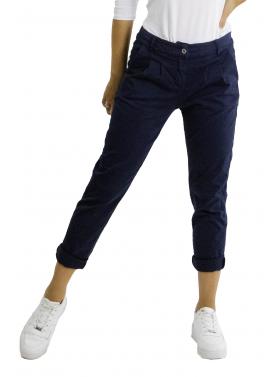 Chino con pence in cotone pesante